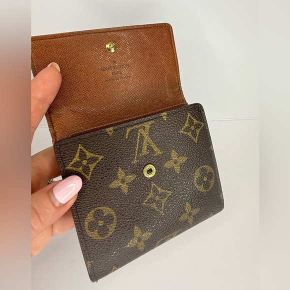 Auth Vintage Louis Vuitton Elise Wallet Monogram Brown - Vintage 1996 - Picture 7 of 13